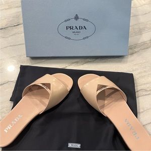 Prada sandals basically never worn